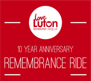 Love Luton Remembrance Ride Logo